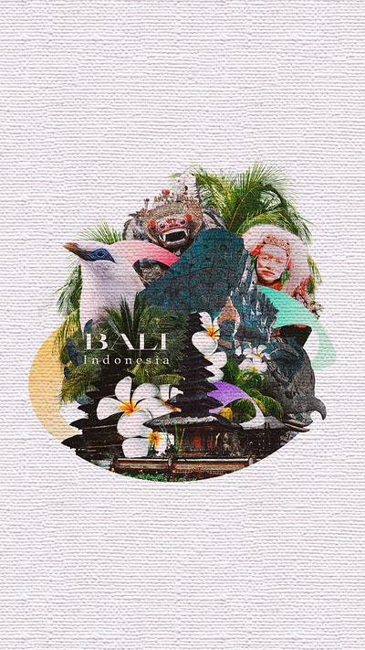 Essence of Bali: A Cultural & Natural Harmony bali barong branding creativedesign culturaldesign culture design digitalart dribbble graphic design graphiccollage illustration indonesia jalakbali moderndesign pura travelart tropicalvibes