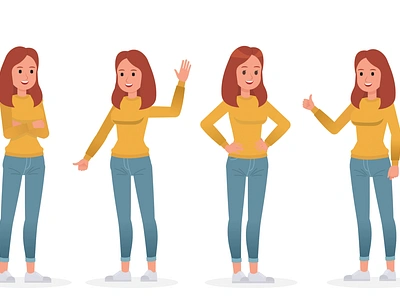 Woman Character Gestures Lottie Animation Pack animation business woman character design female hand waving illustration lady woman lip sync lottie animation lottie animation pack motion graphics talking woman thumbs up wave woman woman avatar woman character woman gestures animation woman speaking