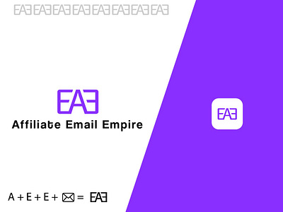 Affilate Email Empire logo affiliate logo email logo empire logo logo logo design