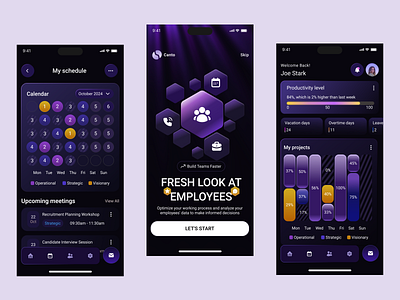 Mobile App Design app branding dark mobile app design dark theme mobile app design design graphic design illustration logo mobile app mobile app design typography ui ux vector