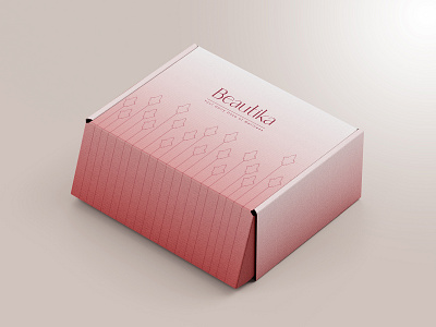 Package Design for Beautika beauty box box design brand branding cosmetic design digital digital art ecommerce feminine graphic design identity branding label label design minimal modern package package design wholesale