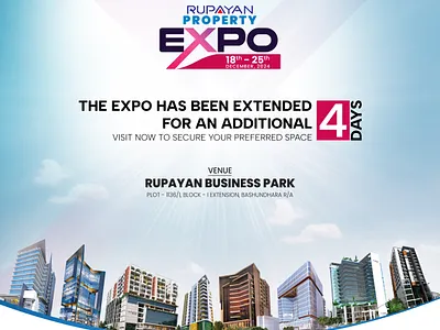 Rupayan Expo _ Digital Banner 3d animation branding digital design graphic design logo motion graphics ui