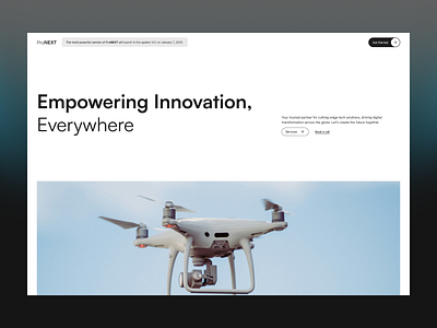 ProNEXT website design design interaction interface landing page logo mobile ui ux visual design web web design website