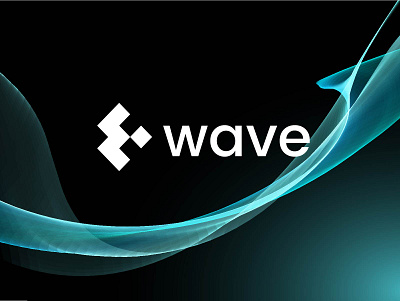 wave logo design app icon brand identity branding coding corporate logo creative logo logo logo brand logo design modern logo sass logo technology wave