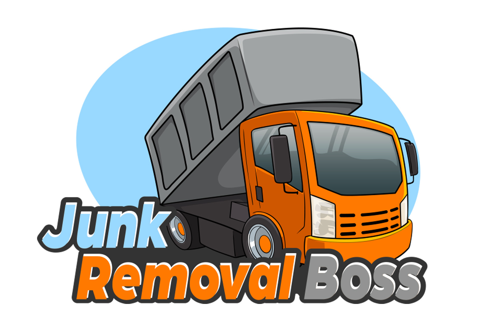 Example of Design A Custom Cartoon Truck Logo