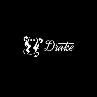 DRAKE branding design esport logo graphic design illustration logo mascot logo vector