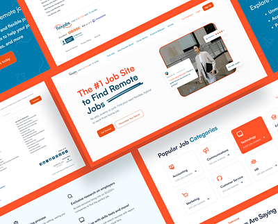 FlexJobs Website Redesign dashboard ui job dashboard remote jobs ui ui ux ux website design website redesign