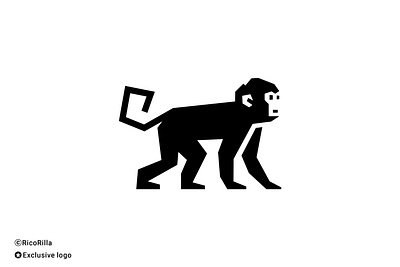 Monkey Logo abstract abstrak logo ape logo crypto logo design logo gorilla logo identity logo logo logo company logo modern minimalist logo monkey logo simple logo tech logo unique logo