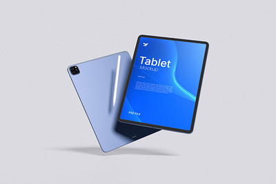 Tablet Mockup Bundle Set - Rielismee background