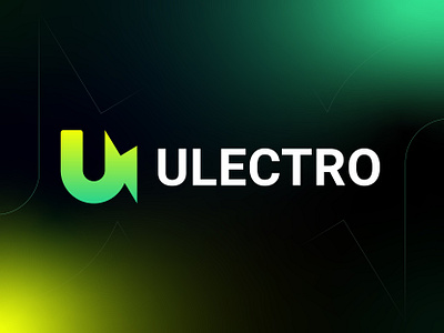 Ulectro – Logo Design Concept app icon brand identity branding corporate digital electricity electronics energy logo logo design logo designer logo identity logotype modern logo power solar system tech technology web3