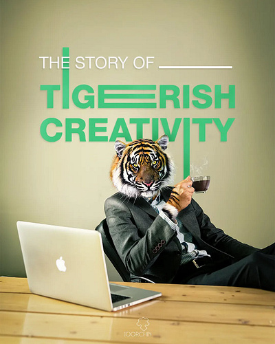 "Story of Tigerish Creativity" Graphic art branding design graphic design ill illustration motion graphics