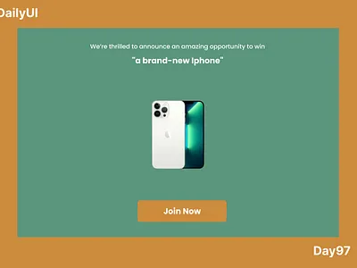 #Day097-Giveaway #DailyUI ui
