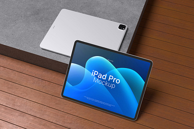 iPad Pro Mockup Bundle Set - Rielismee app