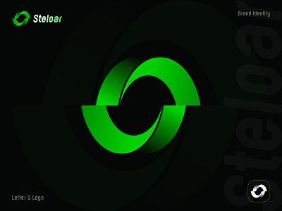 Letter S Logo abstract app logo best logo designer brand identity branding business logo company logo creative logo graphic design green logo letter s logo logo logo design logo designer minimalist logo modern logo popular dribbble shots s logo design tech logo web logo