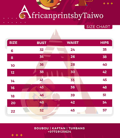 AfricanPrintsByTaiwo - Price List designs flyers price list pricing