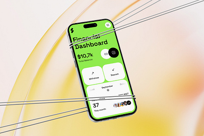 Financial App Dashboard branding budgetingapp budgettracker expensemanagement financialdashboard financialinsights financialplanningapp moneymanagementtools ui