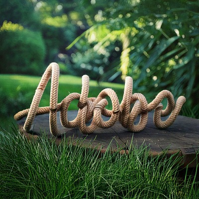 Adobe Rope Text - Generative AI 2025 adobe firefly creativewity firefly generative ai graphic design new year photoshop rope sherazt text