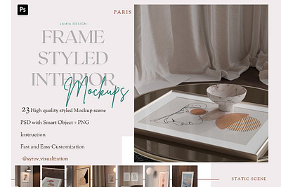 PARIS Interior & Frame Mock-up art frame mockup art mockup art print mockup frame interior mockup frame mockup kit frame wall mockup framed art mockup high resolution mockup frame mockup poster png mockup psd mockup wall art mockup wall mockup