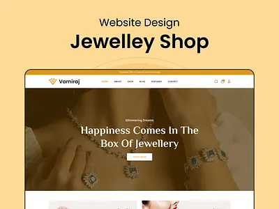 Jewelry shop website creative design creativity design jewellery jewellery shop website latest trending design minimal design mockup ui ui design ux web ui website design