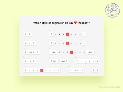 #DailyUI Challenge #085: Pagination 085 app dailyui dailyui challenge design figma graphic design illustration interactive landing page pagination ui ui design uiinspiration uitrends uiux usablity user flow ux webpage