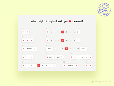 #DailyUI Challenge #085: Pagination 085 app dailyui dailyui challenge design figma graphic design illustration interactive landing page pagination ui ui design uiinspiration uitrends uiux usablity user flow ux webpage
