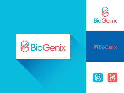 BioGenix Logo Design brand branding crea creative design graphic design graphics icon illustration logo logos