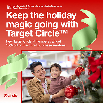 Target Circle Rewards - Sample Package graphic design social target