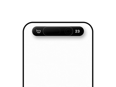 Dynamic Island - Components app apple art clean components concept design devdock dynamic island inspiration minimal notion sketch ui ux