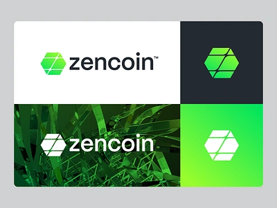 Zencoin - Logo Design branding coin crypto cryptocurrency exchange finance fintech freelance logo gradient logo jeroen van eerden logo logo design modern logo money token valuta zen