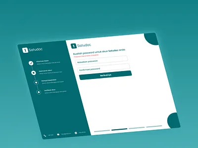 Register flow graphic design ui