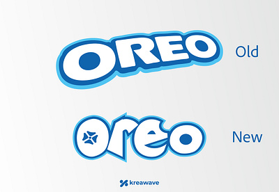 Oreo New/Old logo design graphic design logo