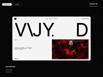 UX/UI design for creative agency agency creative creative agency design ui ux web web design
