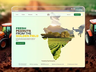 Kamal Agro Industries ui ux web design