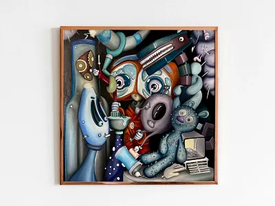 Ambient of Aspr1m art artwork design interior ui