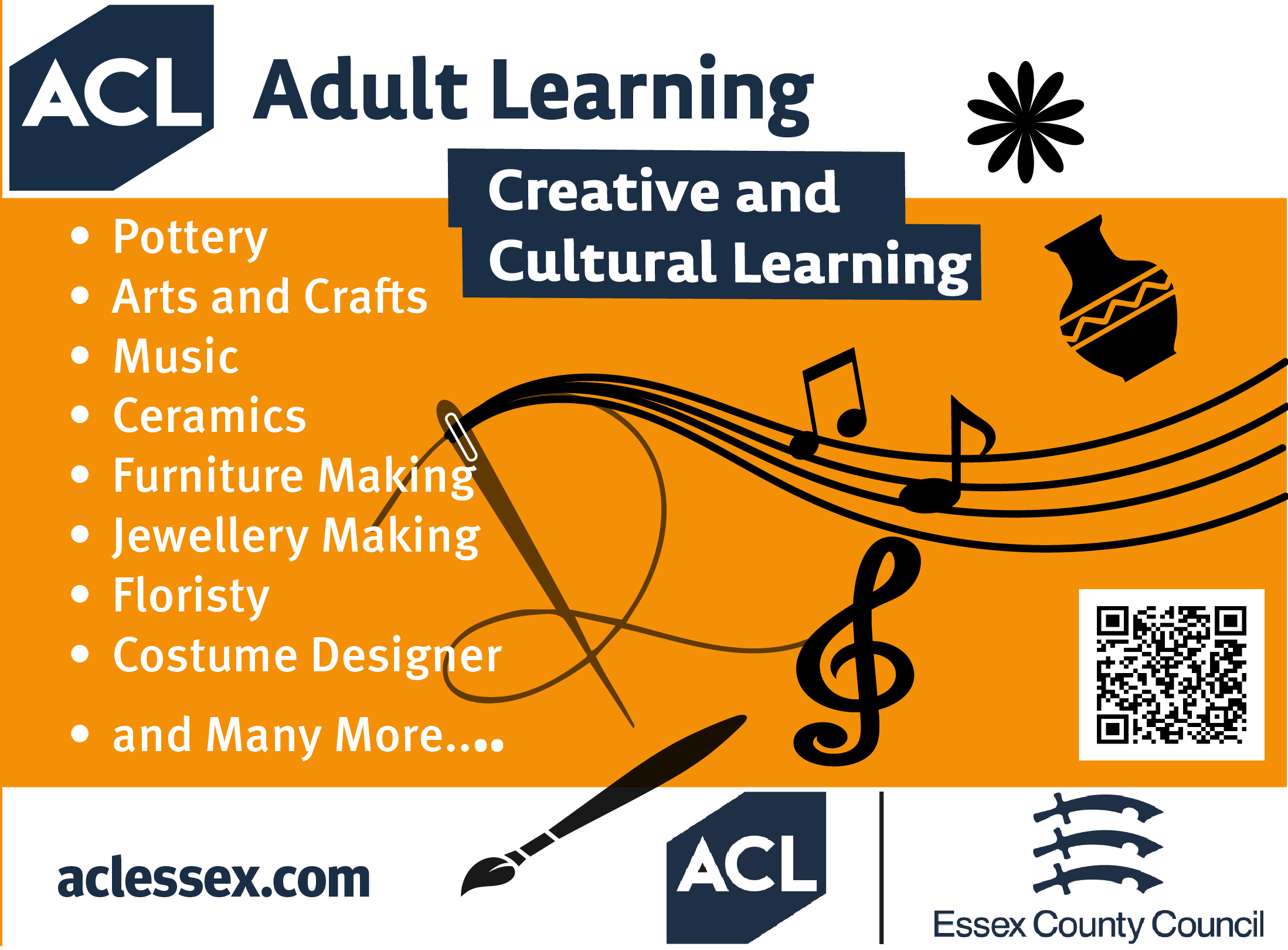 ACL Marketing Designs for Creative and Cultural Learning Courses acl aclessex branddesigner branding design designer femaledesigner graphic design graphicdesign graphicdesigner graphics illustration logo marketing marketingdesign vector wi woman womenindesign womensinstitute