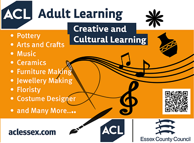 ACL Marketing Designs for Creative and Cultural Learning Courses acl aclessex branddesigner branding design designer femaledesigner graphic design graphicdesign graphicdesigner graphics illustration logo marketing marketingdesign vector wi woman womenindesign womensinstitute