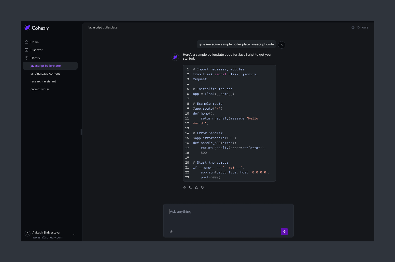 Example of Launch   Design Retainer