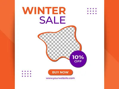 Winter Sale Social Media Post Design 2025 new branding brochure business company flyer graphic design instagram logo mongolhor mrdesigner00 poster social media post templated winter