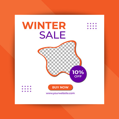 Winter Sale Social Media Post Design 2025 new branding brochure business company flyer graphic design instagram logo mongolhor mrdesigner00 poster social media post templated winter