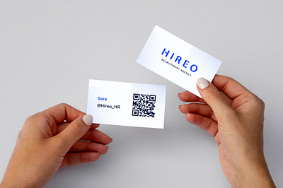 Hireo Recruitment Agency business card businessbranding dribbbledesign hrdesign recruitmentagency recruitmentdesign talentacquisition talentsearch