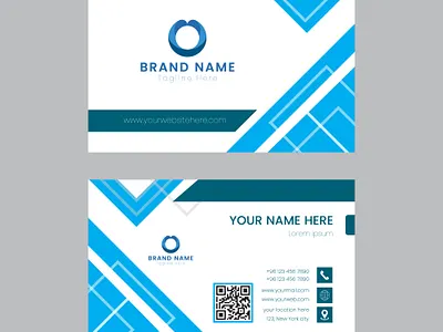 Professional Business card design abstract logo business card graphic design logo minimalist logo vector visiting card