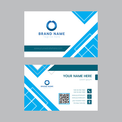 Professional Business card design abstract logo business card graphic design logo minimalist logo vector visiting card