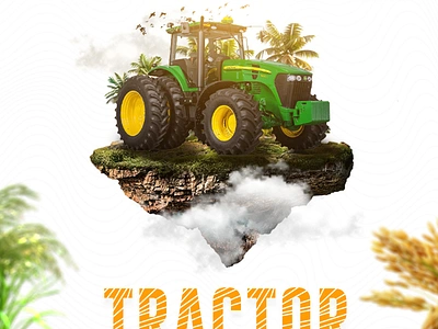 Mahindra Tractor Post Design graphic design