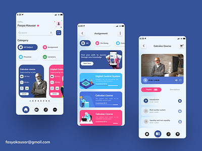 LearnFlex Mobile: Smart Campus in Your Pocket app branding design ui ux