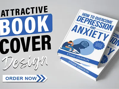 How To Overcome Depression and Anxiety 3d book mockup amazon kdp book book cover book cover art book cover design book cover designer book cover mockup book design ebook ebook cover epic epic book epic book covers epic bookcovers epic covers paperback professional book cover therapy book cover