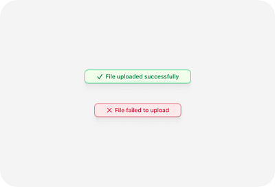 DailyUI #011 design error error message green popup red success message ui ui design upload