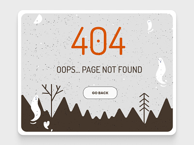 404 Error Page 404 404 page branding brown design error error page gray grey orange page 404 page not found pastel colors typography ui ux vector vector graphics vectors webdesign