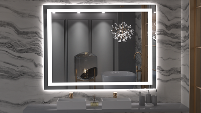 The Mirror 3d 4d animation arnold render art behance branding c4d cinema cinema 4d design dribbble dribbble best shot graphic design illustration interior design logo motion graphics photoshop ui