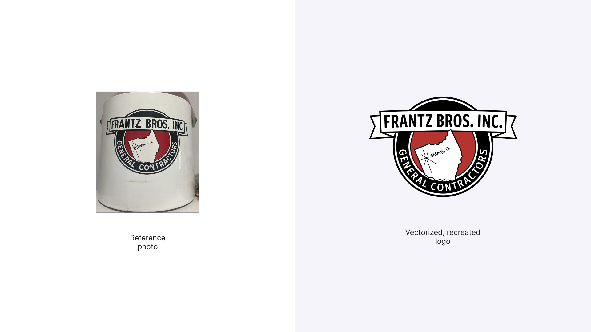 Example of Logo Vectorization