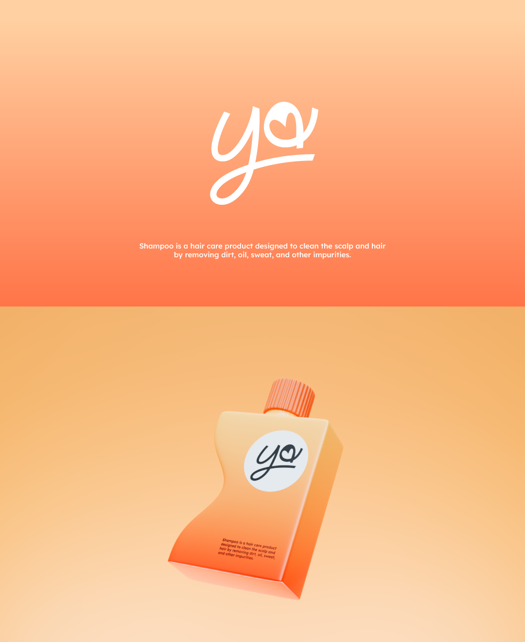 Ya (logo concept) blender branding concept design illustration logo